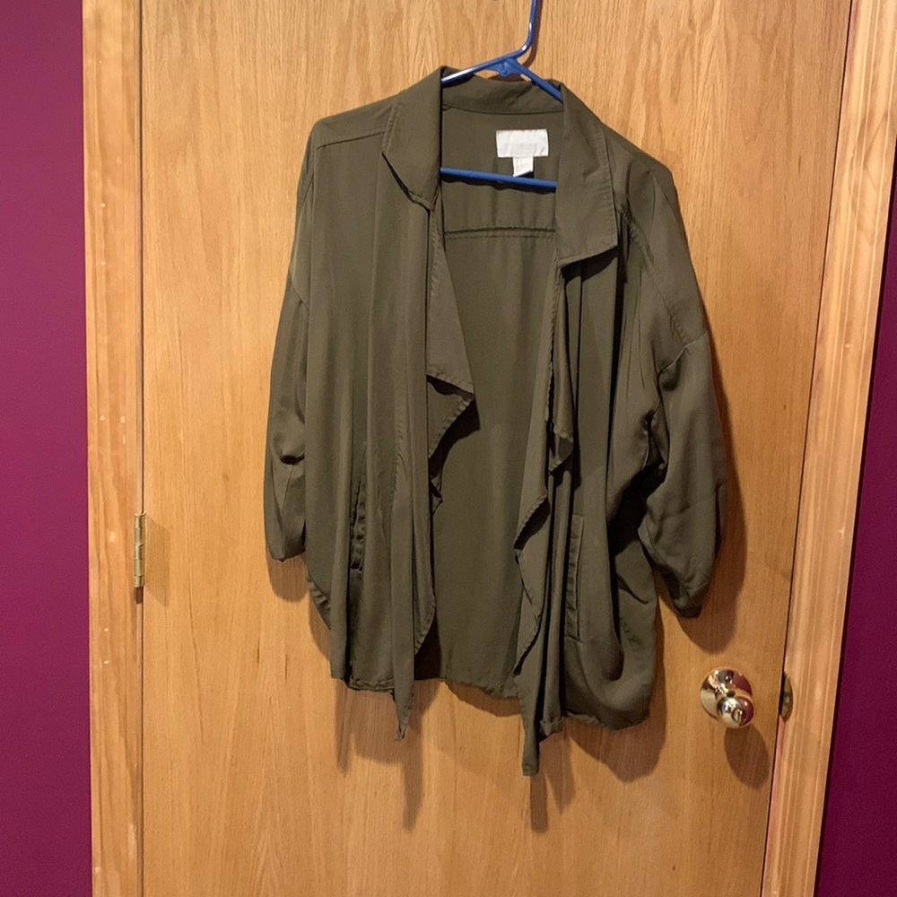 H&M open front top